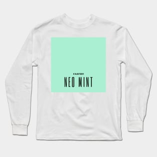 Color of 2020 Neo Mint Long Sleeve T-Shirt